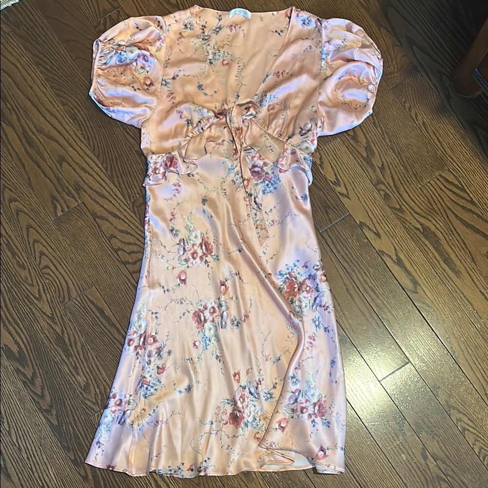 Floral Puff Sleeve Dress